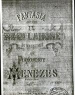 Fantasia sull'opera Il Re Di Lahore di Massenet per pianoforte di A. Cardoso Menezes